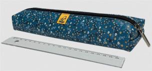 Opakowanie Piórnik Jamnik ekoskóra Kwiatki fashion