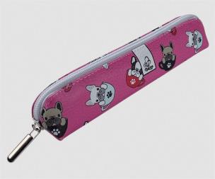 Opakowanie Piórnik mini Buldogi różowe