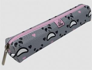 Opakowanie Piórnik mini prostokąt Pandy grey