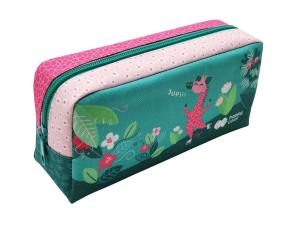 Opakowanie Piórnik saszetka Afrykanki 1 z zamkiem HAPPY COLOR