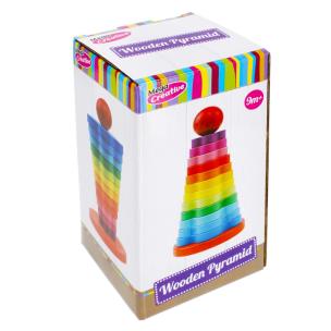 Opakowanie Piramidka drewniana