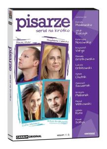 Okładka książki Pisarze. Serial na krótko. Sezon 1 i 2 DVD
