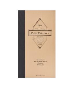 Okładka książki Plan Warszawy 1655