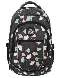 Opakowanie Plecak 3 komorowy usztywniany 18' Chin&Chilla. Liście