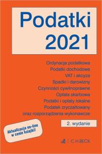 Okładka książki Podatki 2021 z aktualizacją online