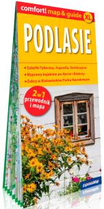 Podlasie; laminowany map&guide (2w1: przewodnik i mapa). Autor: Opracowanie zbiorowe. Multiszop.pl Okładka książki Podlasie; laminowany map&guide (2w1: przewodnik i mapa)
