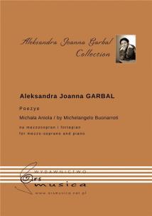 Okładka książki Poezye do tekstów Michała Anioła