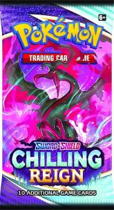 Opakowanie Pokemon TCG: 6.0 Sword&Shield Shiled Chilling Reign Booster