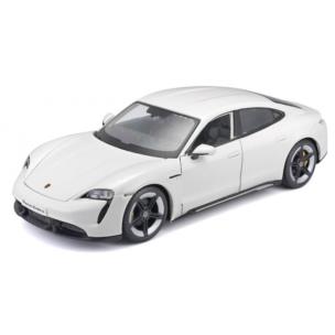 Opakowanie Porsche Taycan Turbo S White 1:24 BBURAGO