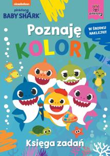 Okładka książki Poznaję kolory. Księga zadań. Baby Shark