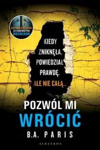 Okładka książki Pozwól mi wrócić