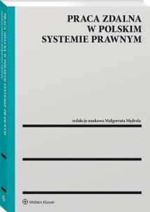 Okładka książki Praca zdalna w polskim systemie prawnym