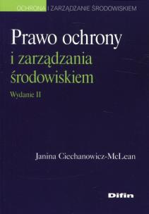 Okładka książki Prawo ochrony i zarządzania środowiskiem w.2