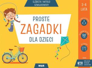 Okładka książki Proste zagadki dla dzieci