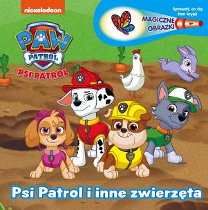 Okładka książki Psi Patrol. Magiczne obrazki. Psi Patrol i inne...