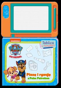 Okładka książki Psi Patrol.Tablica z pomysłami. Piszę i rysuję...