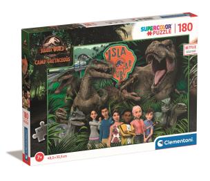 Opakowanie Puzzle 180 Super Kolor Jurassic World
