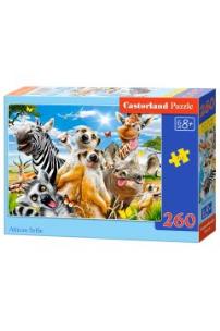 Opakowanie Puzzle 260 Afrykańskie selfie B-27552-1