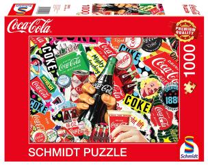 Opakowanie Puzzle PQ 1000 Coca-Cola Reklama G3
