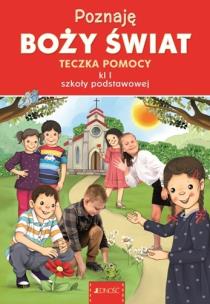 Okładka książki Religia SP 1 Poznaję Boży świat Teczka pomocy + CD