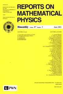 Opakowanie Reports On Mathematical Physics 87/3