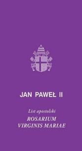 Okładka książki Rosarium Virginis Mariae