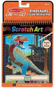 Opakowanie Scratch Art Dinozaury