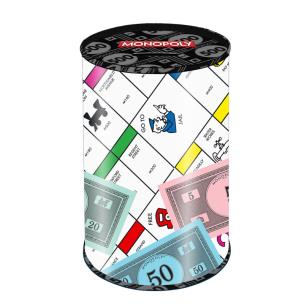 Opakowanie Skarbonka Starpak metalowa okrągła Monopoly
