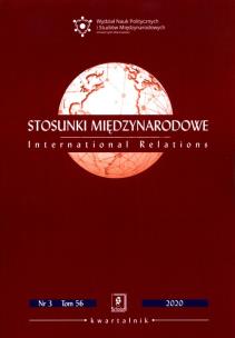 Opakowanie Stosunki Międzynarodowe nr 3 tom 56/2020
