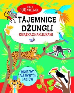 Okładka książki Tajemnice dżungli - książka z naklejkami