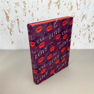 Opakowanie Teczka Box A4 na gumkę Moderno Kamuflaż Love