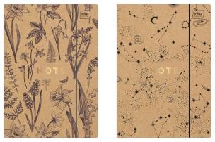 Opakowanie Teczka z gumką A4+ HS Kraft (10szt)