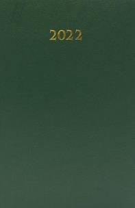 Opakowanie Terminarz 2022 Dzienny A5 DIVAS Zieleń