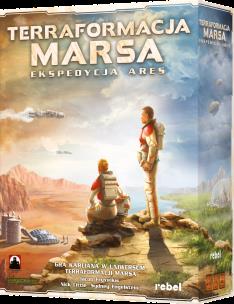 Terraformacja Marsa: Ekspedycja Ares REBEL. Autor: Jacob Fryxelius. Multiszop.pl Okładka książki Terraformacja Marsa: Ekspedycja Ares REBEL