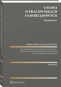 Okładka książki Ustawa o pracownikach samorządowych Komentarz