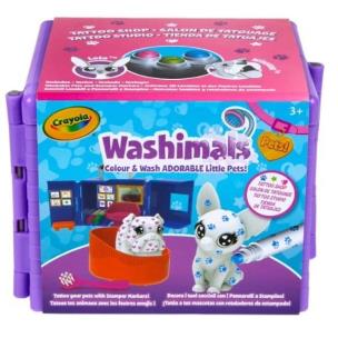 Washimals Studio tatuażu w walizeczce CRAYOLA. Wydawca: Crayola. Multiszop.pl Opakowanie Washimals Studio tatuażu w walizeczce CRAYOLA