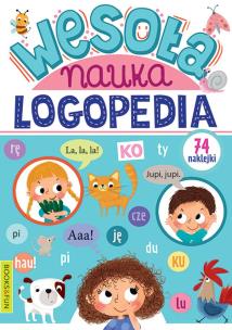 Okładka książki Wesola nauka Logopedia