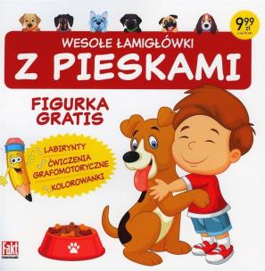 Okładka książki Wesołe łamigłówki z pieskami