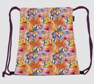 Opakowanie Worek/plecak Codura wodoodporna Papugi