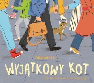 Wyjątkowy kot. Autor: Kur Małgorzata. Multiszop.pl Okładka książki Wyjątkowy kot