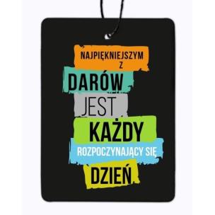 Opakowanie Zawieszka zapachowa - Najpiękniejszym - New car Cz