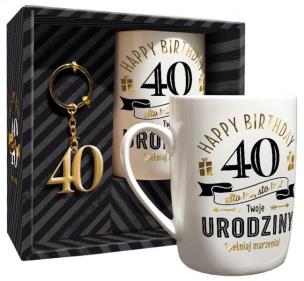 Opakowanie Zestaw 100 lat kubek + brelok 40
