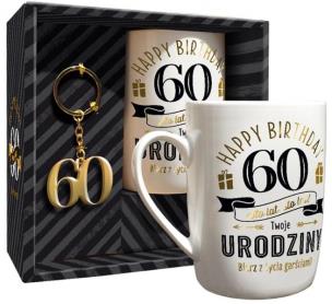 Opakowanie Zestaw 100 lat kubek + brelok 60