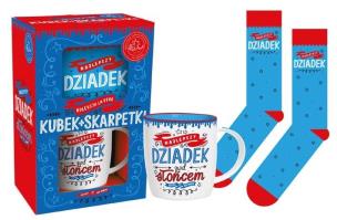 Opakowanie Zestaw kubek + skarpetki Dziadek