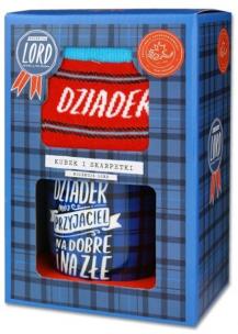 Opakowanie Zestaw kubek + skarpetki Lord-Dziadek