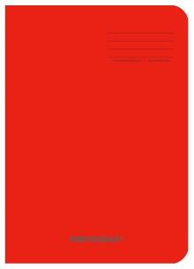 Opakowanie Zeszyt A4/60K linia PP Red (4szt) NARCISSUS