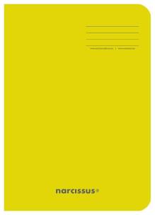 Opakowanie Zeszyt A4/60K linia PP Yellow (4szt) NARCISSUS