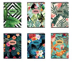 Opakowanie Zeszyt A4 80K kratka TROPICAL pakiet 10 sztuk