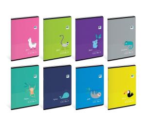 Opakowanie Zeszyt A5/16K kratka B&B Kids Tropic (20szt)