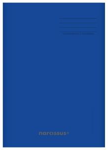 Opakowanie Zeszyt A5/32K kratka PP Blue (4szt) NARCISSUS